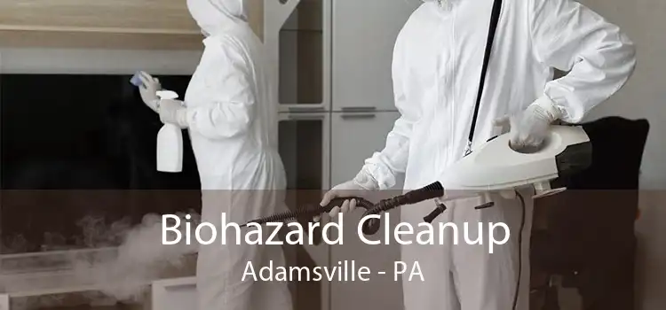 Biohazard Cleanup Adamsville - PA