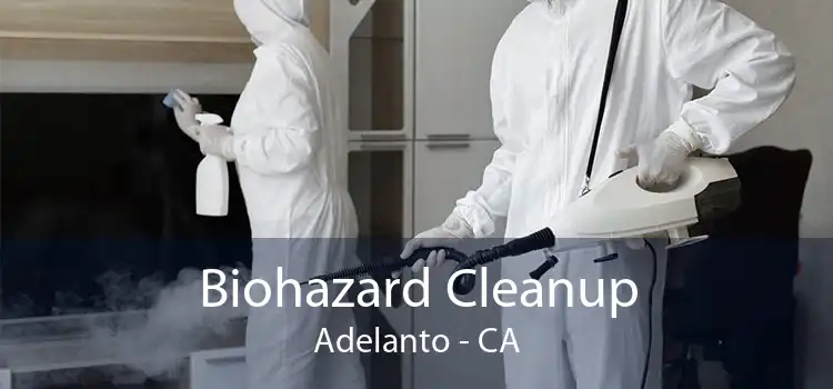 Biohazard Cleanup Adelanto - CA