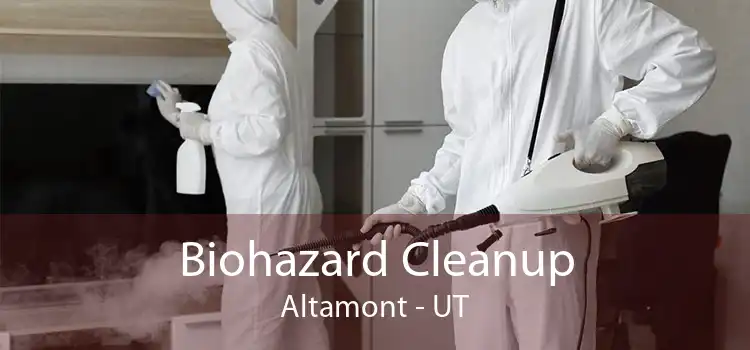 Biohazard Cleanup Altamont - UT