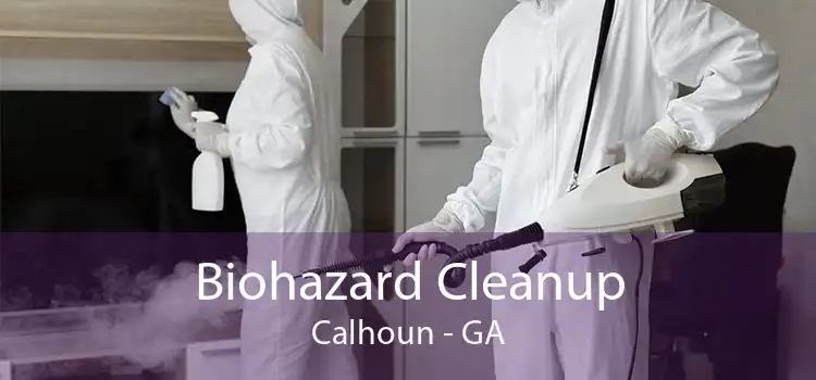 Biohazard Cleanup Calhoun - GA