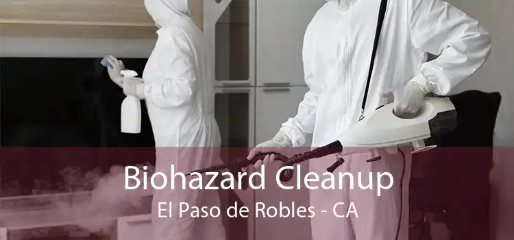 Biohazard Cleanup El Paso de Robles - CA