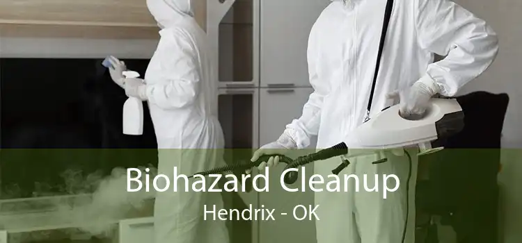 Biohazard Cleanup Hendrix - OK