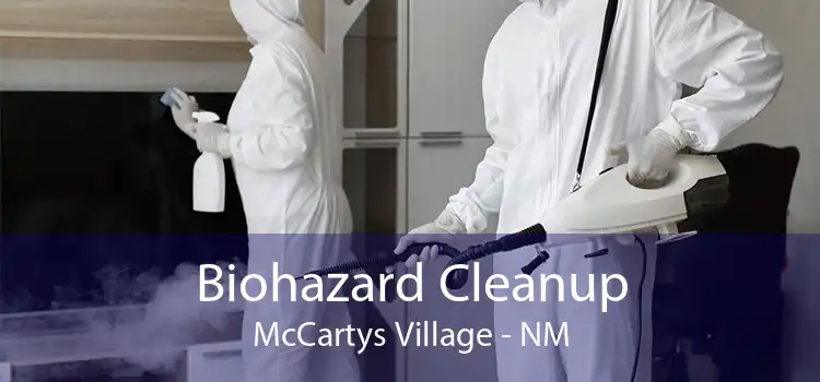 Biohazard Cleanup McCartys Village - NM