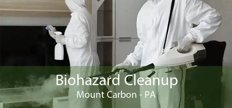 Biohazard Cleanup Mount Carbon - PA
