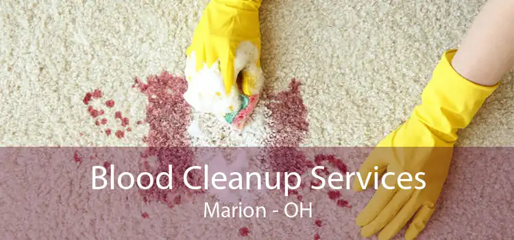 Blood Cleanup Services Marion - OH