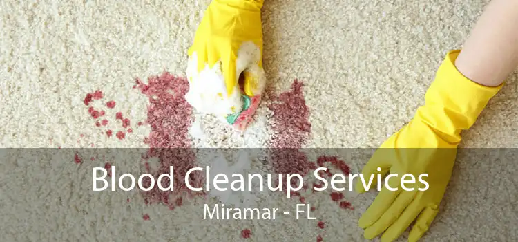 Blood Cleanup Services Miramar - FL
