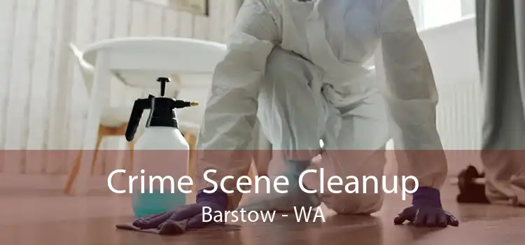 Crime Scene Cleanup Barstow - WA