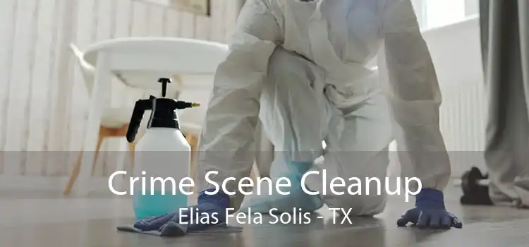 Crime Scene Cleanup Elias Fela Solis - TX