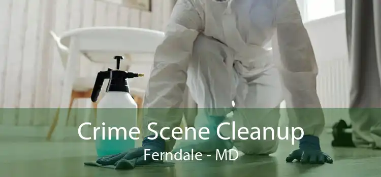 Crime Scene Cleanup Ferndale - MD