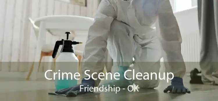 Crime Scene Cleanup Friendship - OK