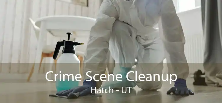 Crime Scene Cleanup Hatch - UT