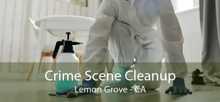Crime Scene Cleanup Lemon Grove - CA