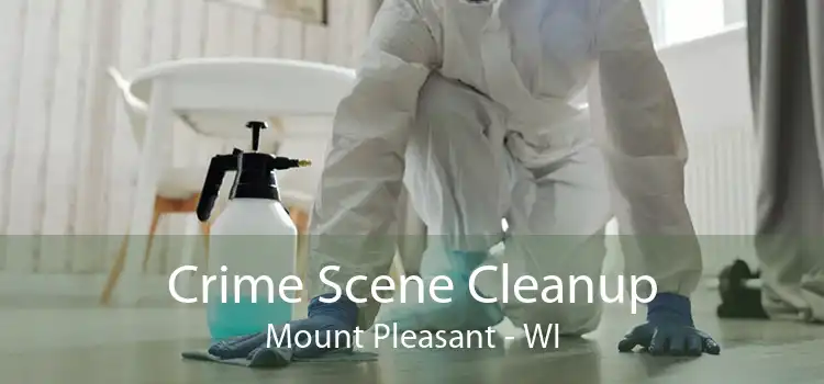 Crime Scene Cleanup Mount Pleasant - WI