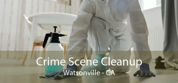Crime Scene Cleanup Watsonville - CA