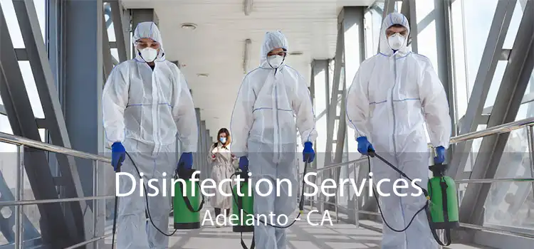 Disinfection Services Adelanto - CA