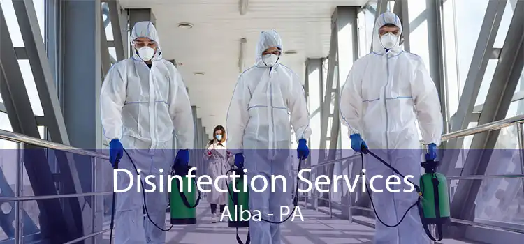 Disinfection Services Alba - PA
