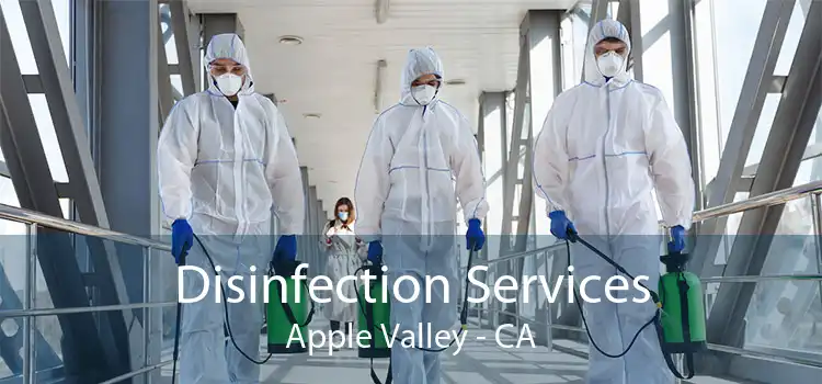 Disinfection Services Apple Valley - CA