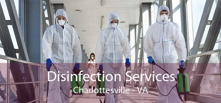 Disinfection Services Charlottesville - VA