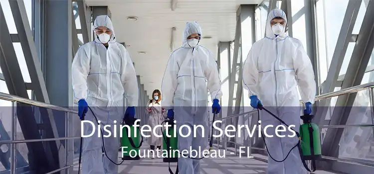 Disinfection Services Fountainebleau - FL
