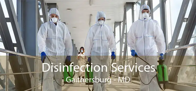 Disinfection Services Gaithersburg - MD