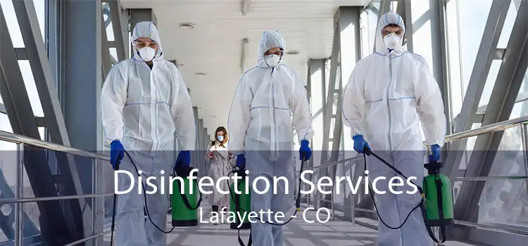 Disinfection Services Lafayette - CO