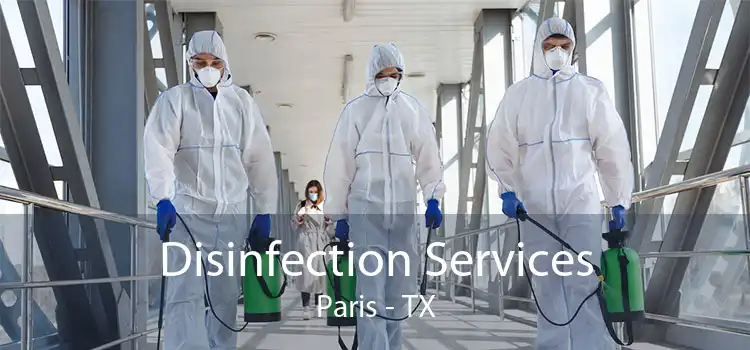 Disinfection Services Paris - TX