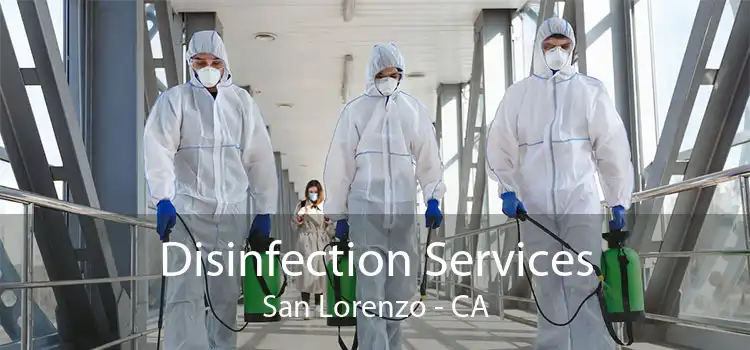 Disinfection Services San Lorenzo - CA