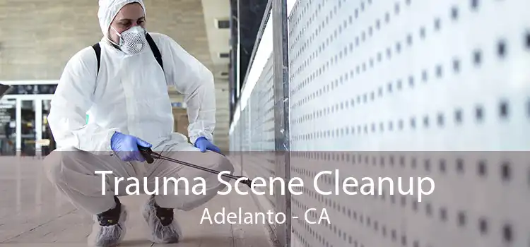 Trauma Scene Cleanup Adelanto - CA