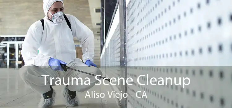 Trauma Scene Cleanup Aliso Viejo - CA