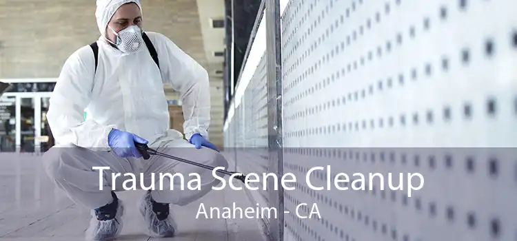 Trauma Scene Cleanup Anaheim - CA