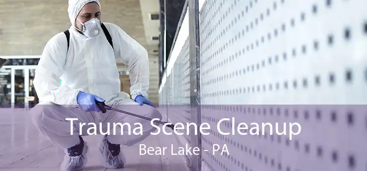Trauma Scene Cleanup Bear Lake - PA