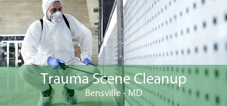 Trauma Scene Cleanup Bensville - MD