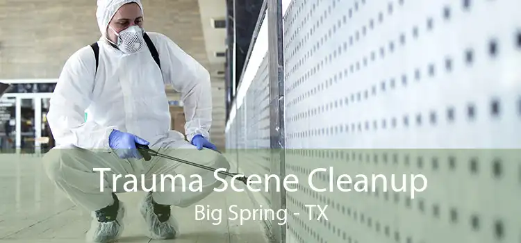 Trauma Scene Cleanup Big Spring - TX