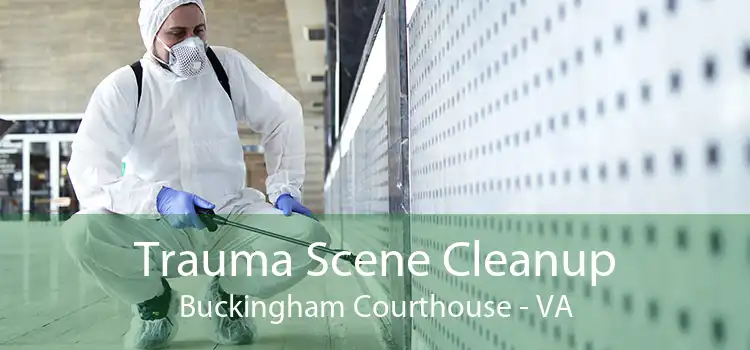 Trauma Scene Cleanup Buckingham Courthouse - VA