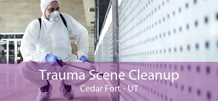 Trauma Scene Cleanup Cedar Fort - UT