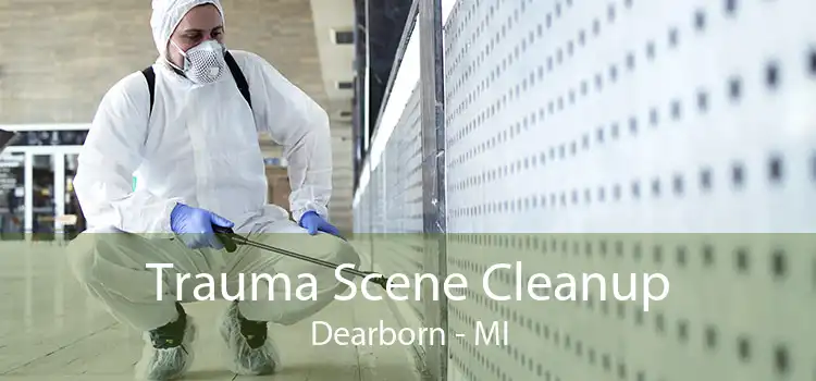 Trauma Scene Cleanup Dearborn - MI