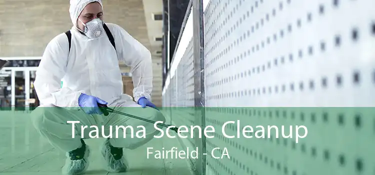 Trauma Scene Cleanup Fairfield - CA