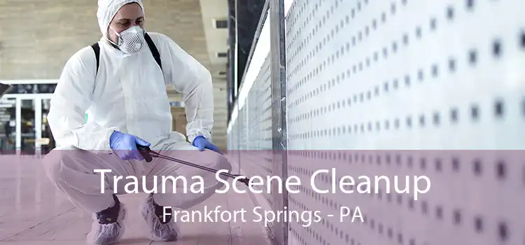 Trauma Scene Cleanup Frankfort Springs - PA