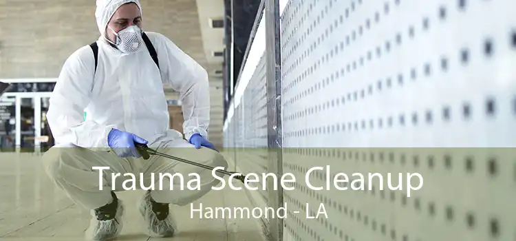 Trauma Scene Cleanup Hammond - LA
