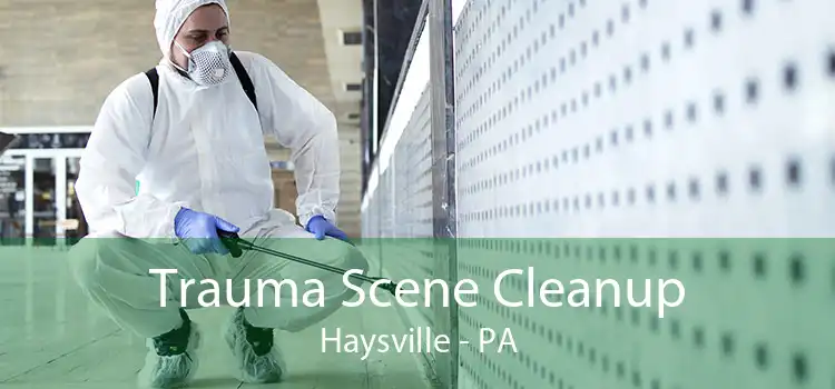 Trauma Scene Cleanup Haysville - PA