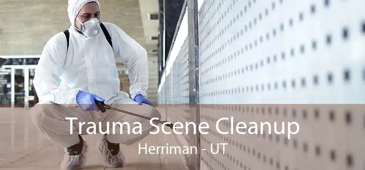 Trauma Scene Cleanup Herriman - UT