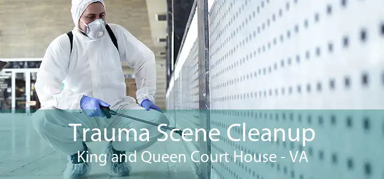 Trauma Scene Cleanup King and Queen Court House - VA
