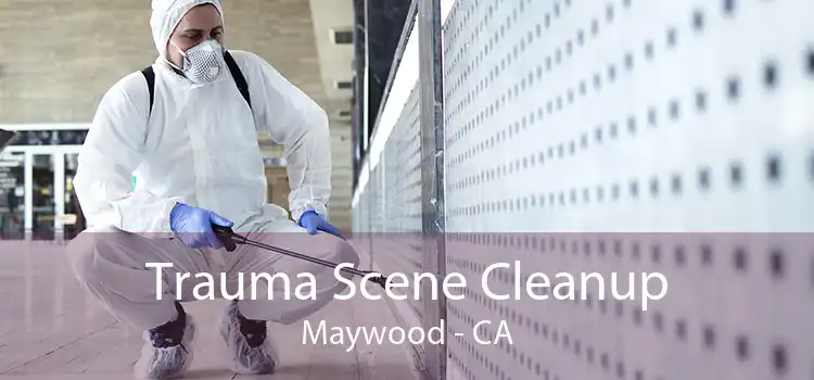 Trauma Scene Cleanup Maywood - CA