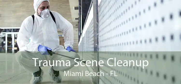 Trauma Scene Cleanup Miami Beach - FL