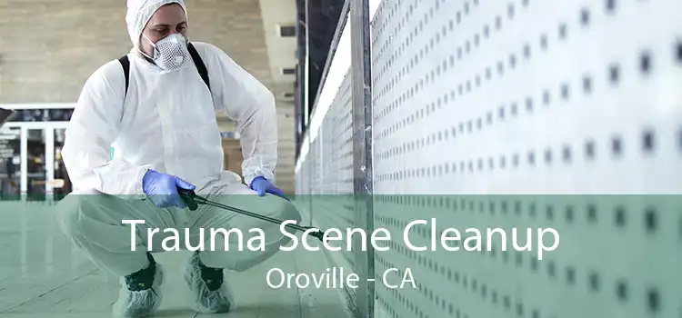 Trauma Scene Cleanup Oroville - CA