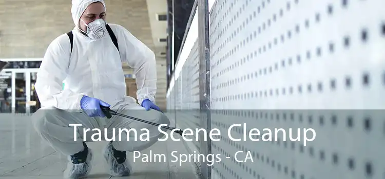 Trauma Scene Cleanup Palm Springs - CA