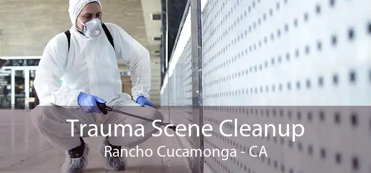 Trauma Scene Cleanup Rancho Cucamonga - CA