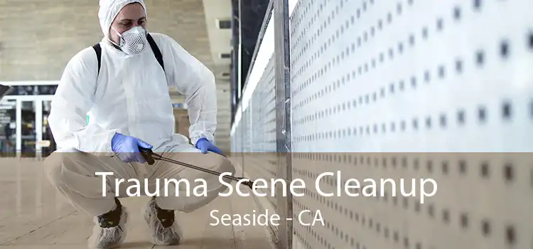 Trauma Scene Cleanup Seaside - CA