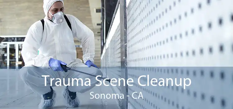 Trauma Scene Cleanup Sonoma - CA