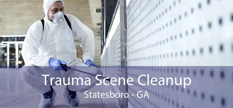 Trauma Scene Cleanup Statesboro - GA